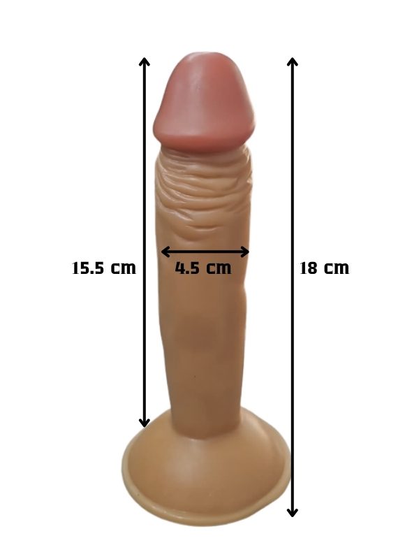 gercekci-testissiz-melez-dildo-18-cm-1258406-2 Gerçekçi Testissiz Melez Dildo 18 cm 2