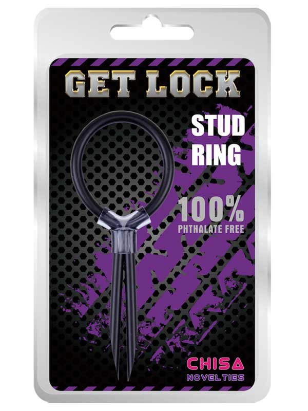 Get Lock Stud Ring Penis Sıkıştırma Halkası 2