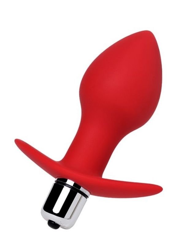 Glam Anal Vibratörü Kırmızı 9,7 cm 1