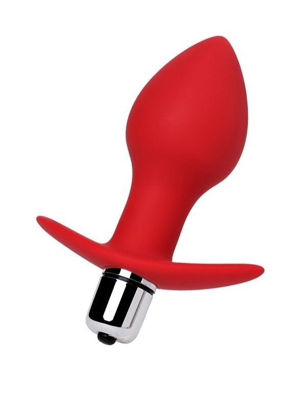 Glam Anal Vibratörü Kırmızı 9,7 cm 3