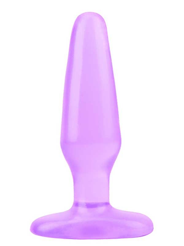 Hi-Rubber Şeffaf Jel Anal Tıkaç - Mor 14cm 1