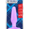 Hi-Rubber Şeffaf Jel Anal Tıkaç - Mor 14cm 4
