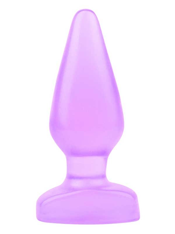 Hi-Rubber Şeffaf Jel Anal Tıkaç - Mor 16cm 1