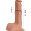 Hill İleri Geri Hareketli Şarjlı Titreşimli Gerçekçi Dildo 21 cm 7