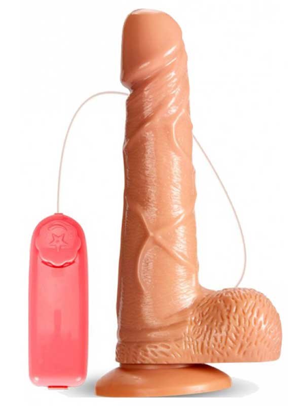 J.B. Titreşimli 17cm Swing Dildo Vibratör 1