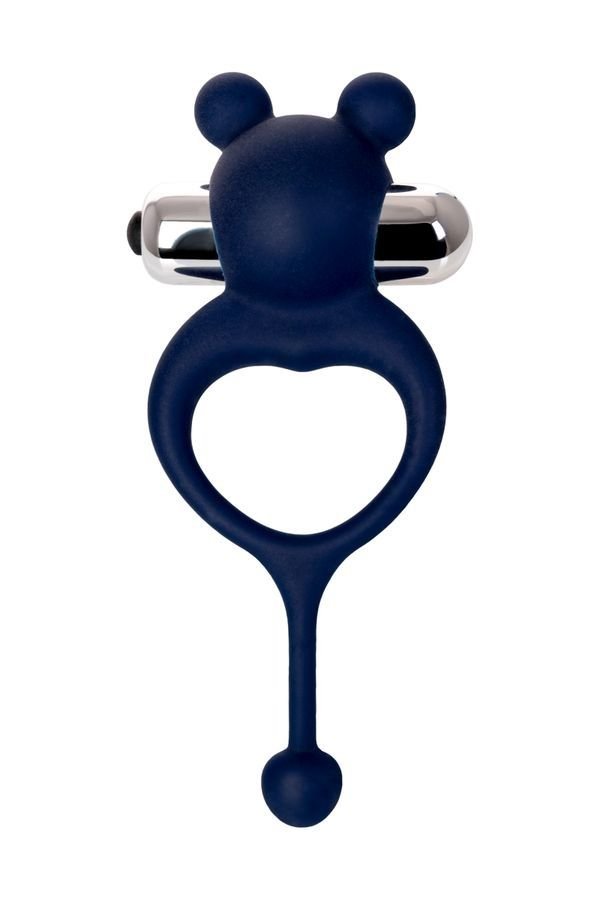 Jos Mickey Kuyruklu ve Titreşimli Mavi Penis Halkası 2