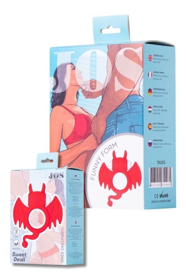 Jos Sweet Devil Titreşimli Penis Halkası 5