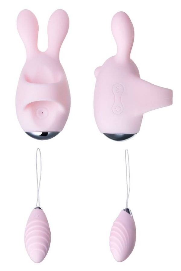 Jos Vita Titreşimli Vajınal Set Pembe 8,5 ve 8 cm Vibratör 3