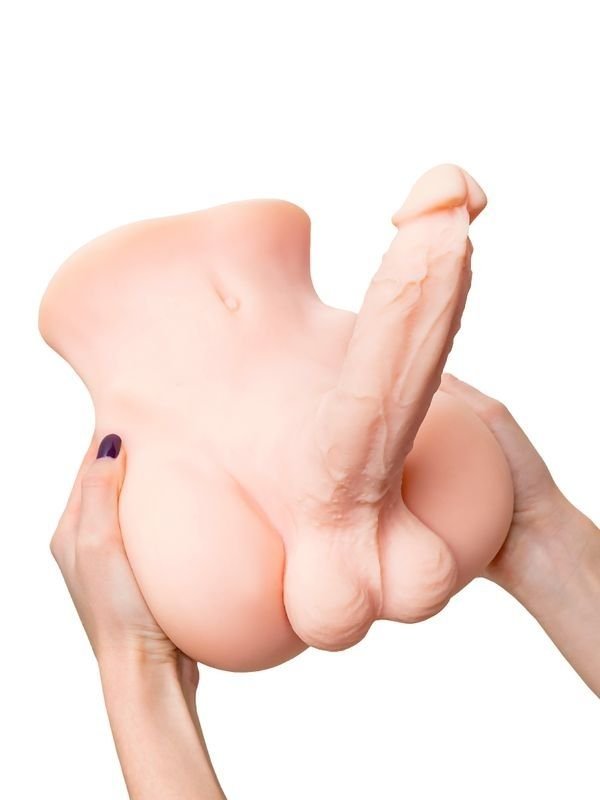 Juicy Pussy Penis Masturbator TPE Ten 25 cm 19 cm Dildo 3