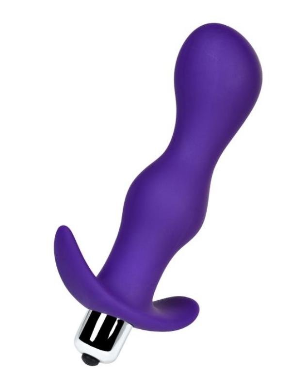 Kamet Anal Vibro Plug Beden L mor 14 cm 1