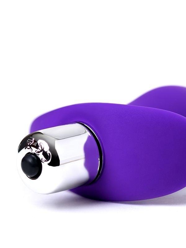 Kamet Anal Vibro Plug Beden L mor 14 cm 4