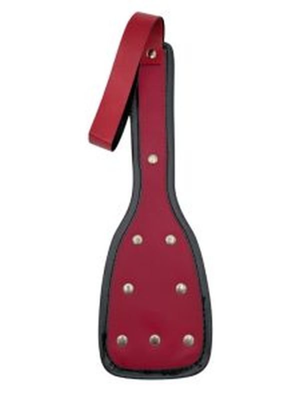 Kırmızı Deri Şaplak 2