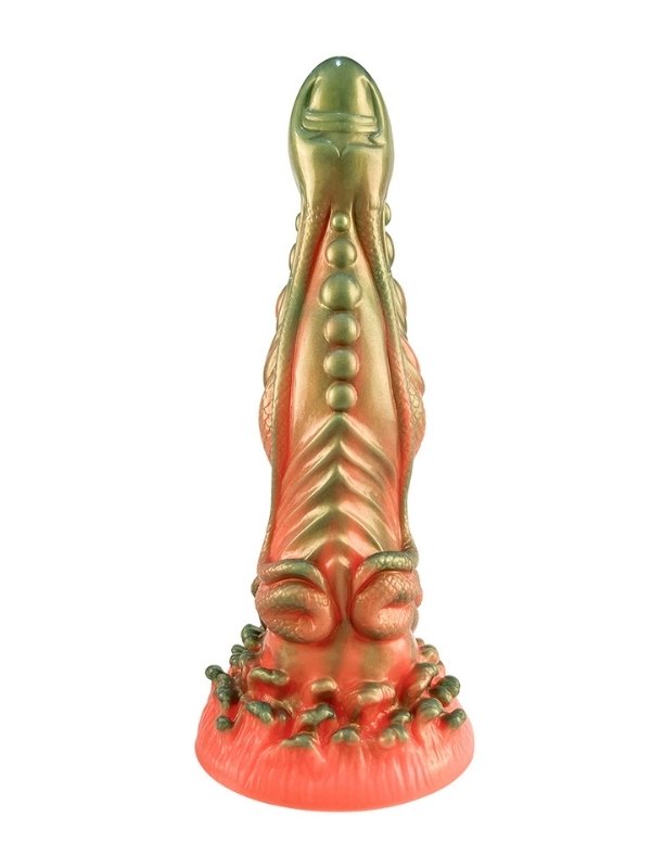 Kırmızı Yeşil Canavar Dildo Model 5 4