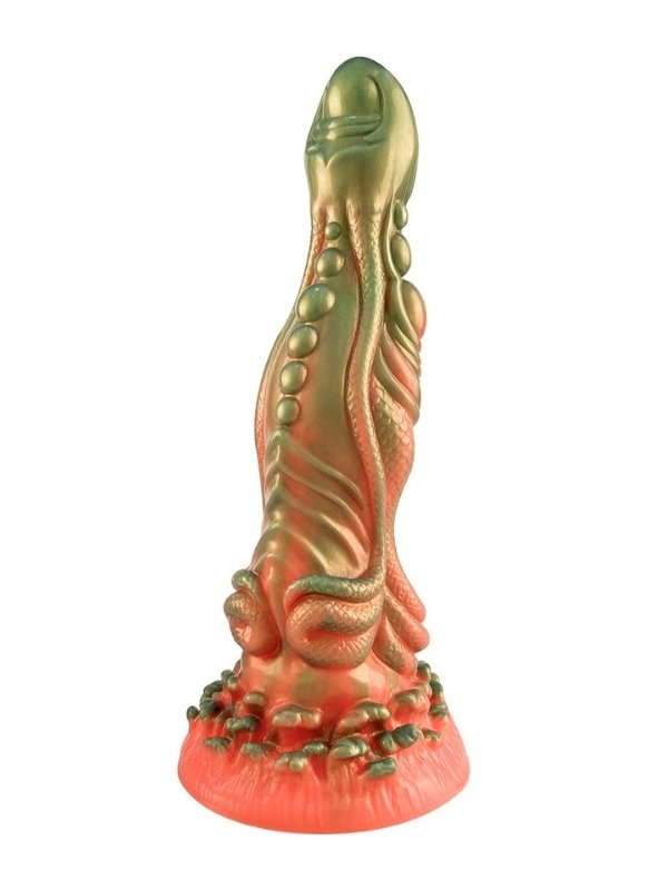 Kırmızı Yeşil Canavar Dildo Model 5 5