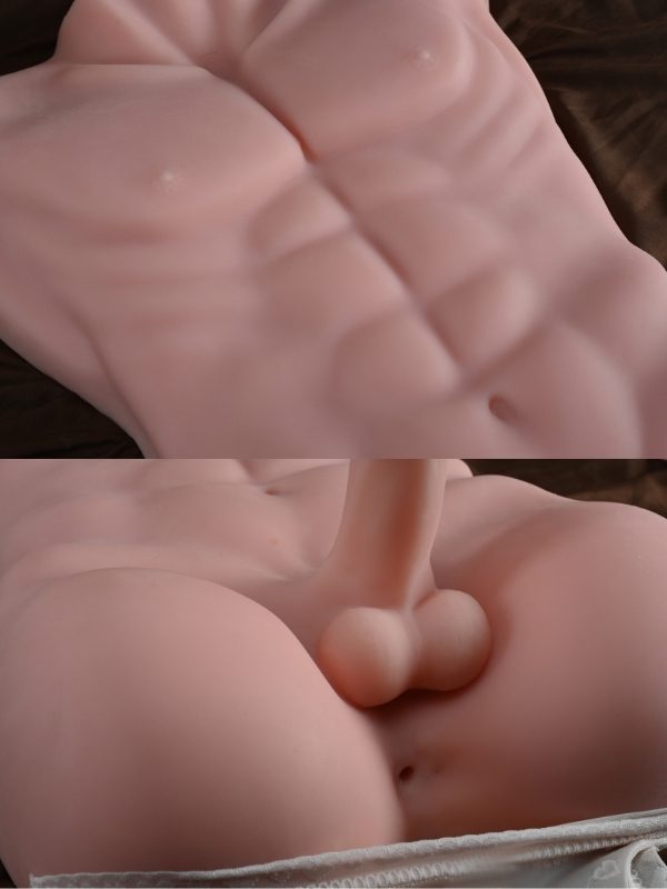 L-Join Gerçekçi 11.3 Kg Yarım Vücut Erkek Penis Mastürbatör 5