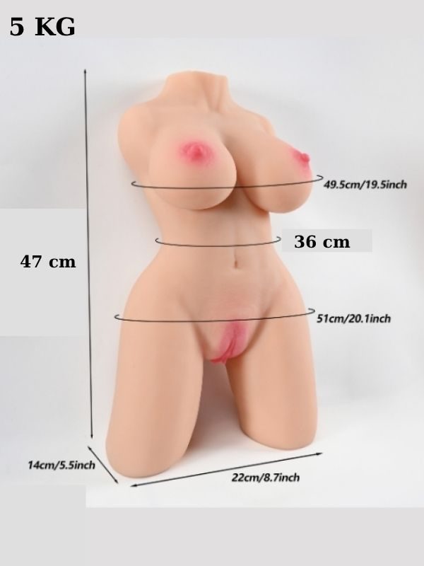 L-Join Gerçekçi 5 Kg Yarım Vücut Vajina Mastürbatör L-Join Gerçekçi 5 Kg Yarım Vücut Vajina Mastürbatör 1