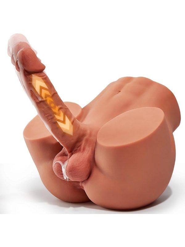 L-Join Gerçekçi İleri Geri Haraketli Titreşimli 5 Kg Kalça Vajina Dildo Mastürbatör 1