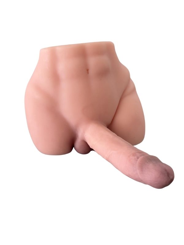 L-Join Gerçekçi İleri Geri Haraketli Titreşimli 5 Kg Kalça Vajina Dildo Mastürbatör 5