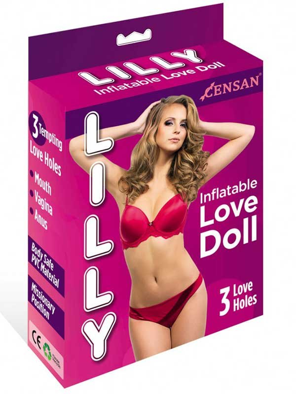 Lilly Love Doll 3 İşlevli Şişme Bebek 1