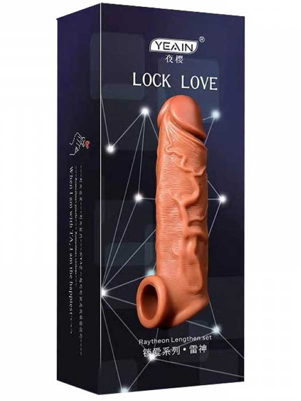 lock-love-17cm-penis-kilifi-10556-2 Lock Love 17cm Penis Kılıfı 2
