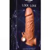 Lock Love 17cm Titreşimli Penis Kılıfı 4