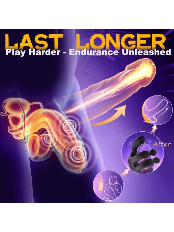 LongZ-Black – Erkekler için 10 Modlu Titreşimli ve 10 Modlu Sıkma Fonksiyonlu Mastürbatör 3