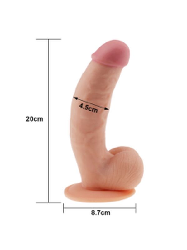 Lovetoy 8.8 İnç The Ultra Soft Dude 2 5