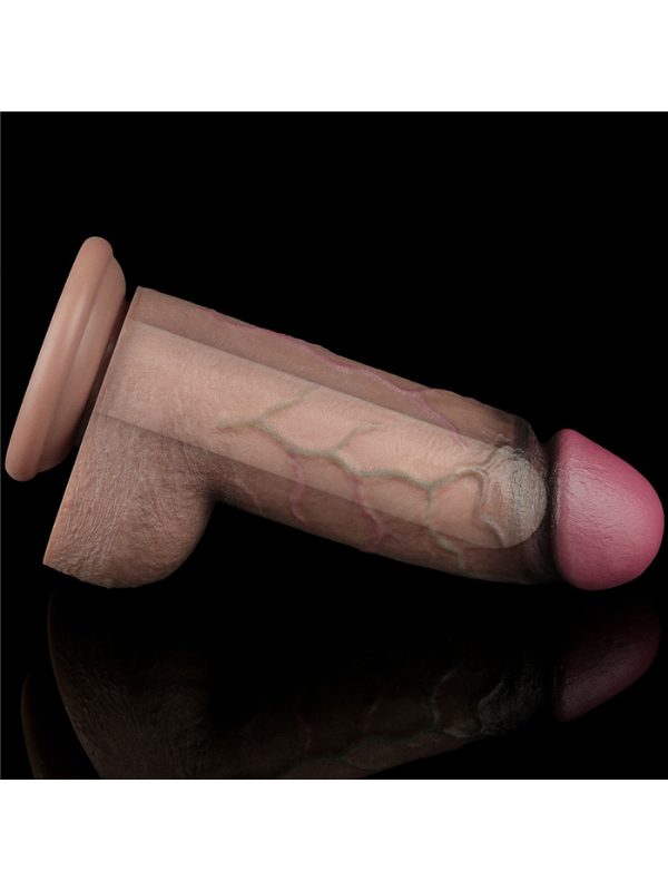 Lovetoy 9.5 İnç Dual Layered Silicone Cock XXL 3