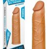 Lovetoy Add 1" Pleasure X Tender Penis Sleeve Brown 6