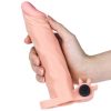 Lovetoy Add 2 İnç Pleasure X Tender Vibrating Penis Sleeve Brown 8