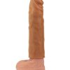 Lovetoy Add 2" Pleasure X Tender Penis Sleeve Brown 6