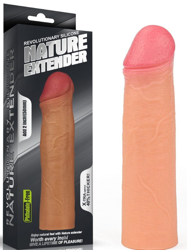 Lovetoy Add 2" Revolutionary Silicone Nature Extender 1