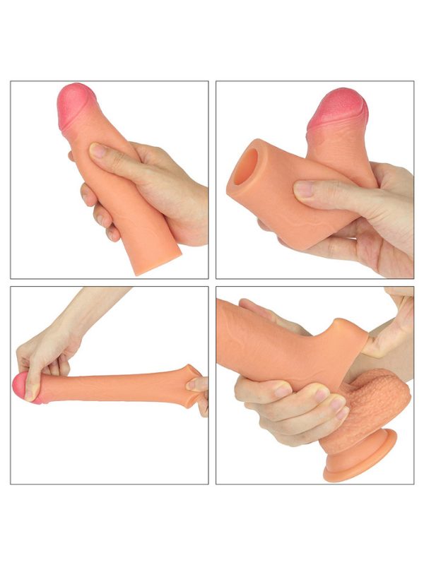 Lovetoy Add 2" Revolutionary Silicone Nature Extender 5
