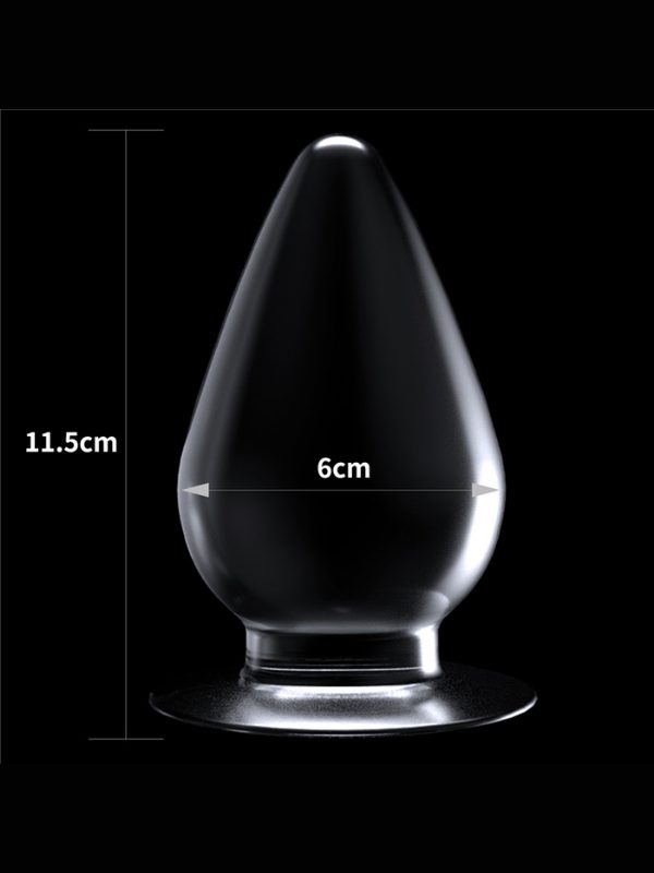 Lovetoy Flawless Clear Anal Plug 4.5 İnç 5