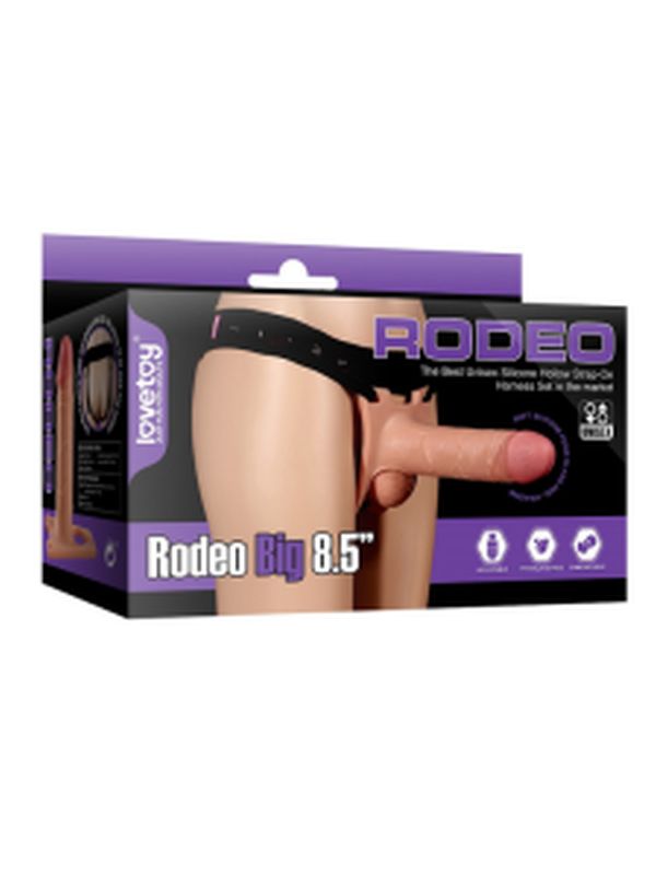 Lovetoy Ingen Rodeo Hollow Big Strapon Set 8.5 inç 1