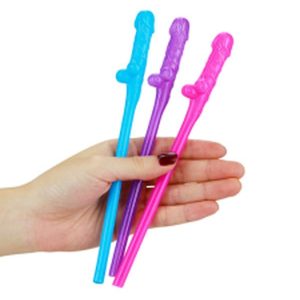 Lovetoy Jokes & Parties Original Willy Straws – Pack of 9 Dildo Pipet