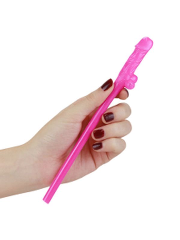 Lovetoy Jokes & Parties Original Willy Straws – Pack of 9 Dildo Pipet 3