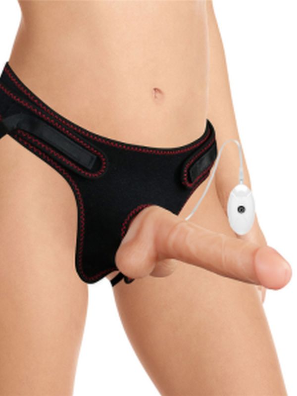 Lovetoy Vibrating Easy Strapon Set 7.5 İnç Belden Bağlamalı Model2 3