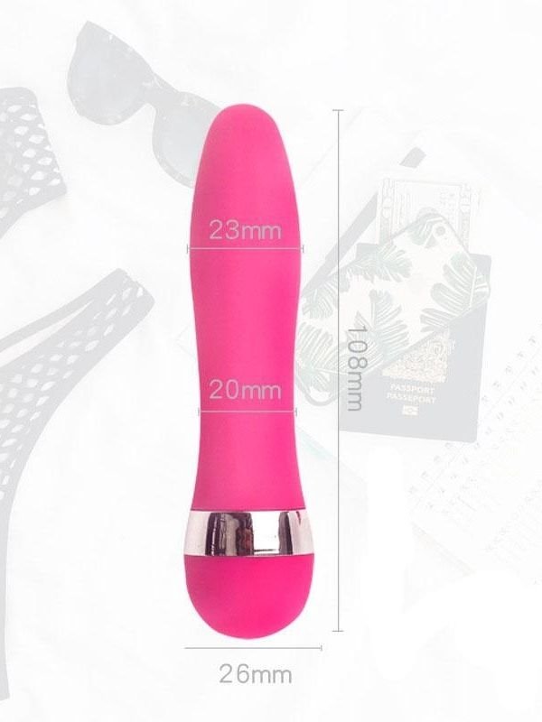 Mini Vibratör Tek Modlu Pembe 2