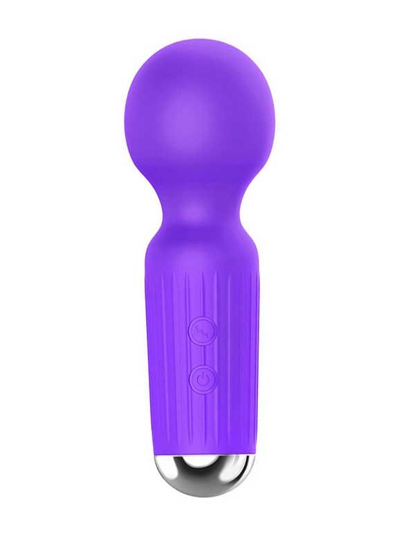 Censan Mini Wand Masaj Vibratörü Mor Mini Wand Masaj Vibratörü Mor 1