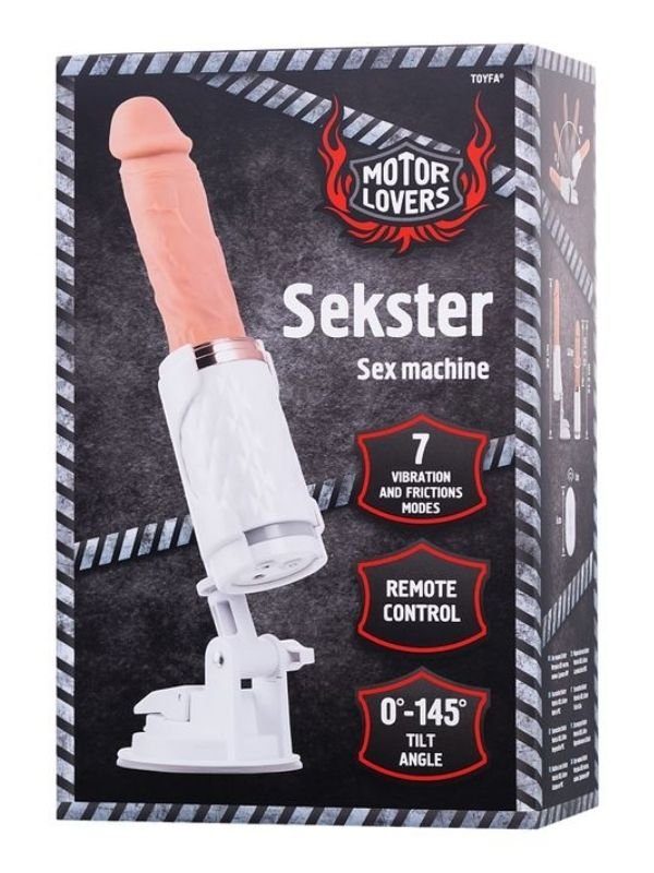 MotorLovers Seks Makinesi Beyaz 3