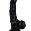 Noxxx 18cm Siyah Dildo 8