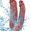 Noxxx 19cm Kahverengi Çiftli Dildo 8