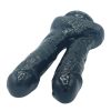 Noxxx 21cm Siyah Çiftli Dildo 8