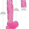 Noxxx 22,5cm Pembe Realistik Dildo 10