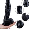 Noxxx 22,5cm Siyah Dildo 10