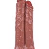Noxxx 26,5cm Kahverengi Çiftli Dildo 6