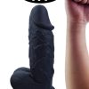Noxxx 26cm Siyah Realistik Dildo 9