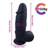 Noxxx 26cm Siyah Realistik Dildo 10