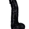 Noxxx 26cm Siyah Realistik Dildo 6